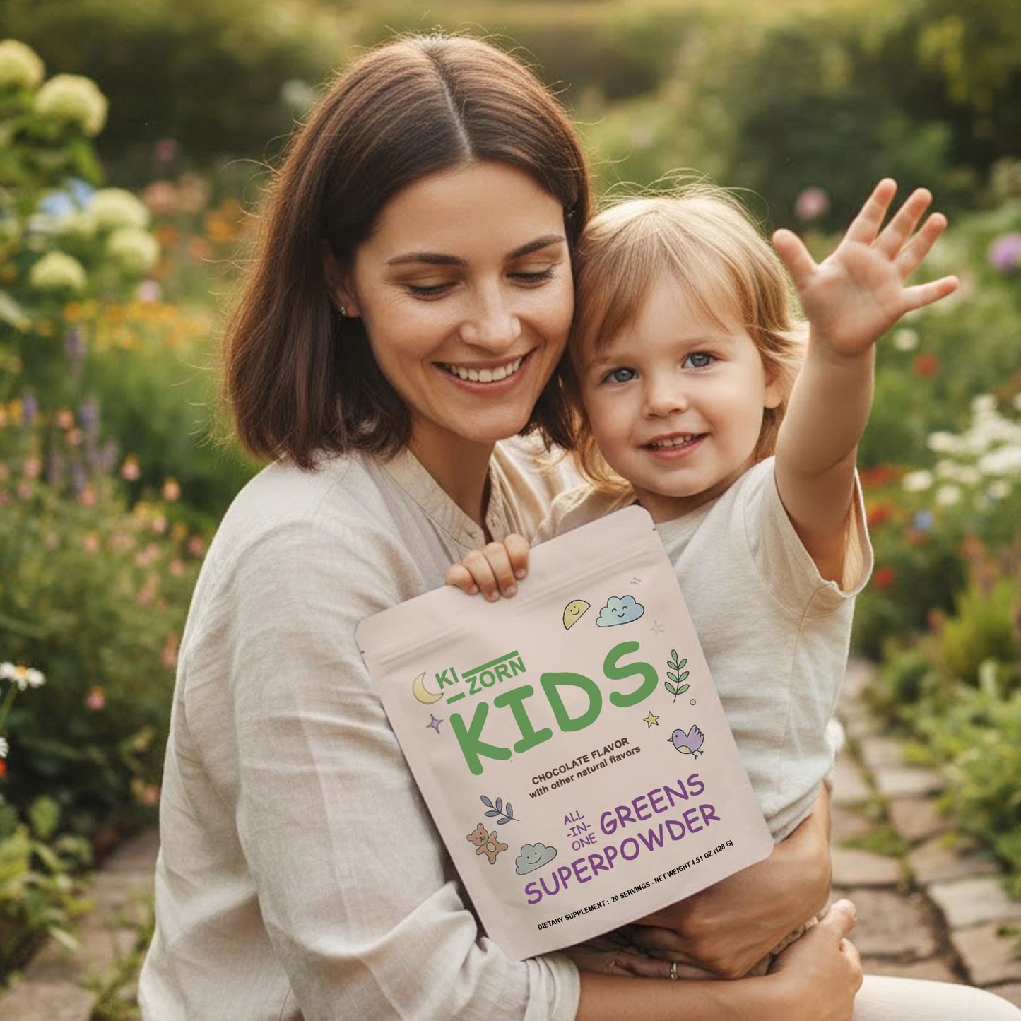 Kizorn®  Kids All-In-One Superpowder